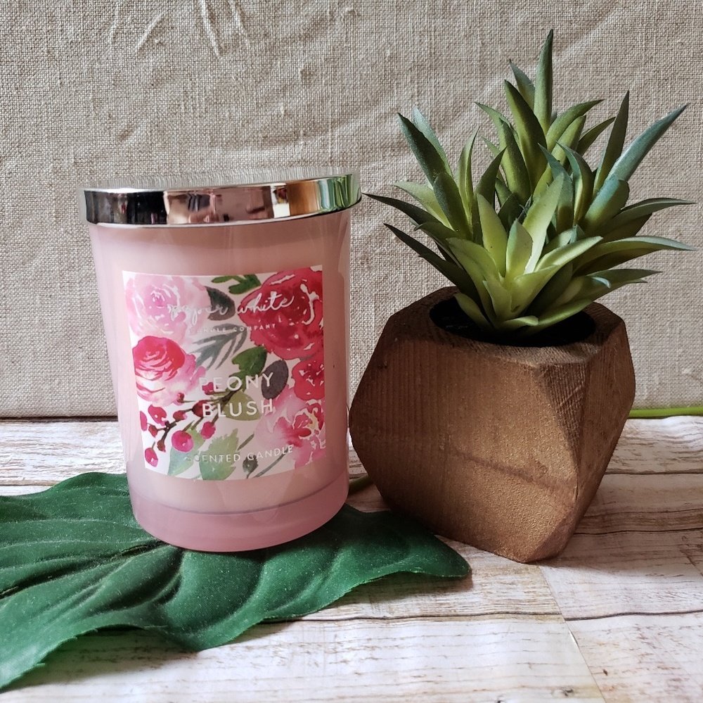 Paperwhite candle- Peony Blush